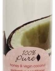 100% Pure Honey and Virgin Coconut Restorative Conditioner, 13.0 Fluid Ounce
