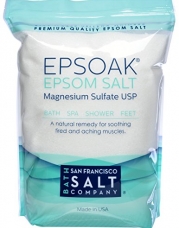 Epsoak Epsom Salt 19.75 Lbs - 100% Pure Magnesium Sulfate, Made in USA