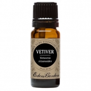 Vetiver 100% Pure Therapeutic Grade Essential Oil by Edens Garden- 10 ml