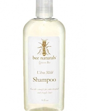 Bee Naturals Ultra Mild Sulfate-Free Shampoo - All Natural Ingredients - Gentle Enough for Fragile, Color-treated and Chemically Processed Hair.