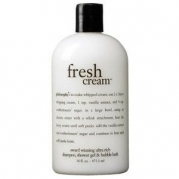 Philosophy fresh cream shampoo, shower gel & bubble bath 16 oz.