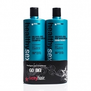 Sexy Hair Healthy Sexy Hair Color Safe Sulfate Free Soy Moisturizing Shampoo & Conditioner, 33.8 Oz Each
