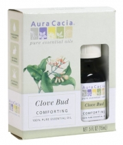 Aura Cacia Essential Oil, Comforting Clove Bud, 0.5 fluid ounce