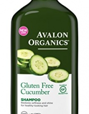 Avalon Organics Shampoo, Gluten Free Cucumber, 11 Fluid Ounce