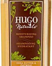 Hugo & Debra Naturals Moisturizing Shampoo, Shea Butter & Oatmeal, 12 Ounce