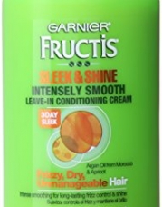 Garnier Fructis Sleek & Shine Intensely Smooth Leave-In Conditioning Cream, 10.2 Fl. Oz.
