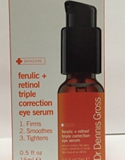 Dr. Dennis Gross Skincare Ferulic + Retinol Triple Correction Eye Serum, 0.5 fl. oz.