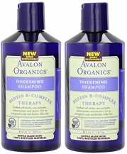 Avalon Organics Biotin B-Complex Thickening Shampoo - 14 oz - 2 Pack