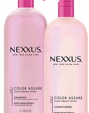 Nexxus Salon Hair Care Shampoo & Conditioner Combo Pack, Color Assure 33.8 oz Each