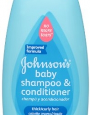 Johnson's Baby No More Tangles Shampoo & Conditioner, Thick/Curly Hair, 13 ounce (Pack of 2)