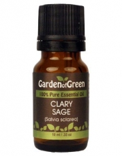 Clary Sage Essential Oil (100% Pure and Natural, Therapeutic Grade) from Garden of Green