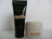 La Mer Skincare Set of 2 Pieces: The Moisturizing Cream .1 oz /3.5ml Unboxed + La Mer The Eye Concentrate .1 oz / 3ml Tube. Deluxe Travel Size Set