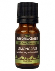 Lemongrass Essential Oil (100% Pure and Natural, Therapeutic Grade) from Garden of Green