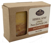 100% Natural Herbal Soap 4 oz made with Pure Essential Oils (PATCHOULI)